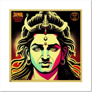 Dancing With Lord Shiva Vinyl Record Vol. 7 Posters and Art